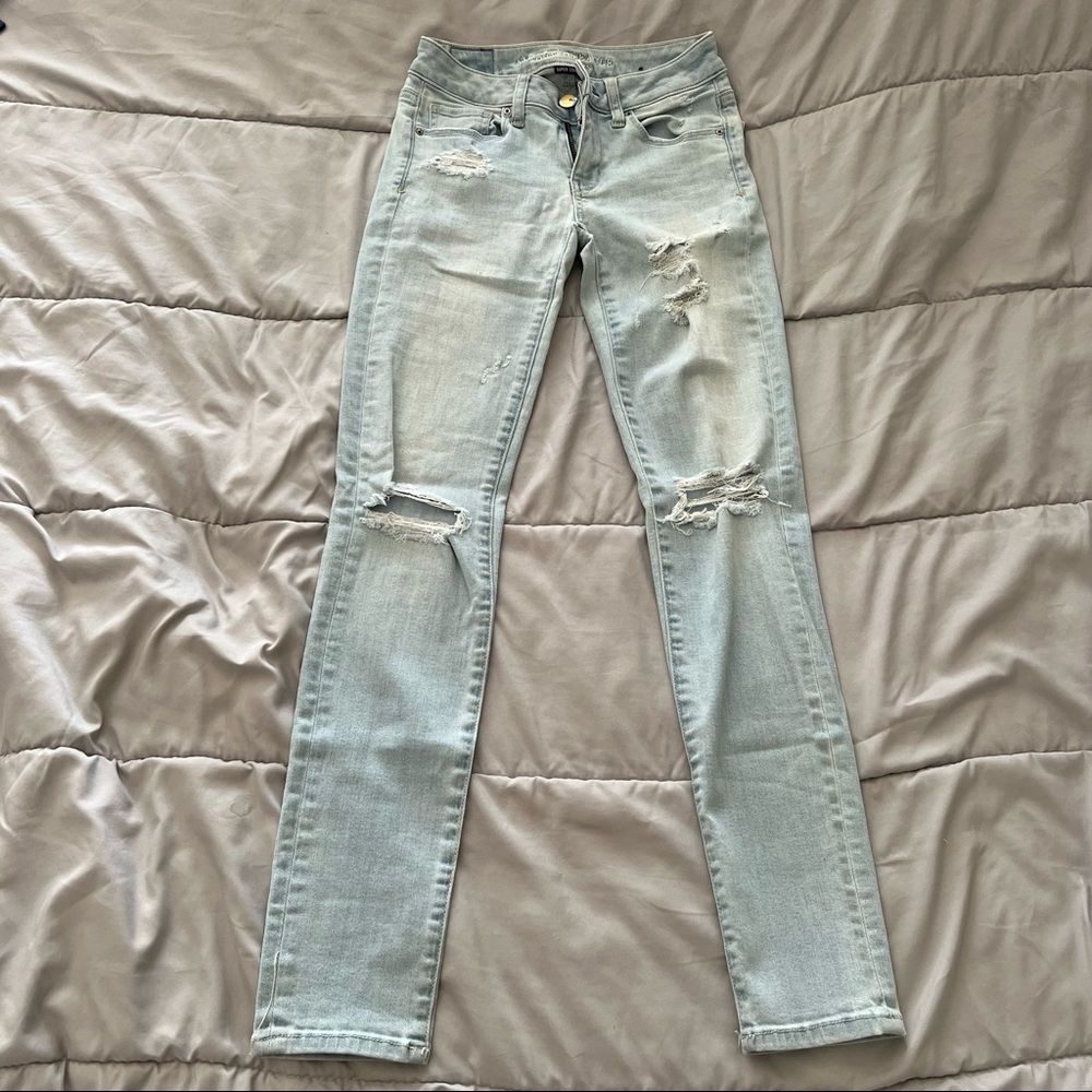 AEO Ripped Jeans Super Stretch